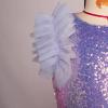 imageGRACE KARIN Girls Sequin Dress Formal Pageant Sparkle Party Ruffle Prom Maxi Dress Size 514YPurple Multicolor