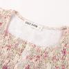 imageGRACE KARIN Girls Fall Long Sleeve Floral Square Neck Smock Tiered Casual Holiday Teen Dress Size 514Apricot Pink Floral