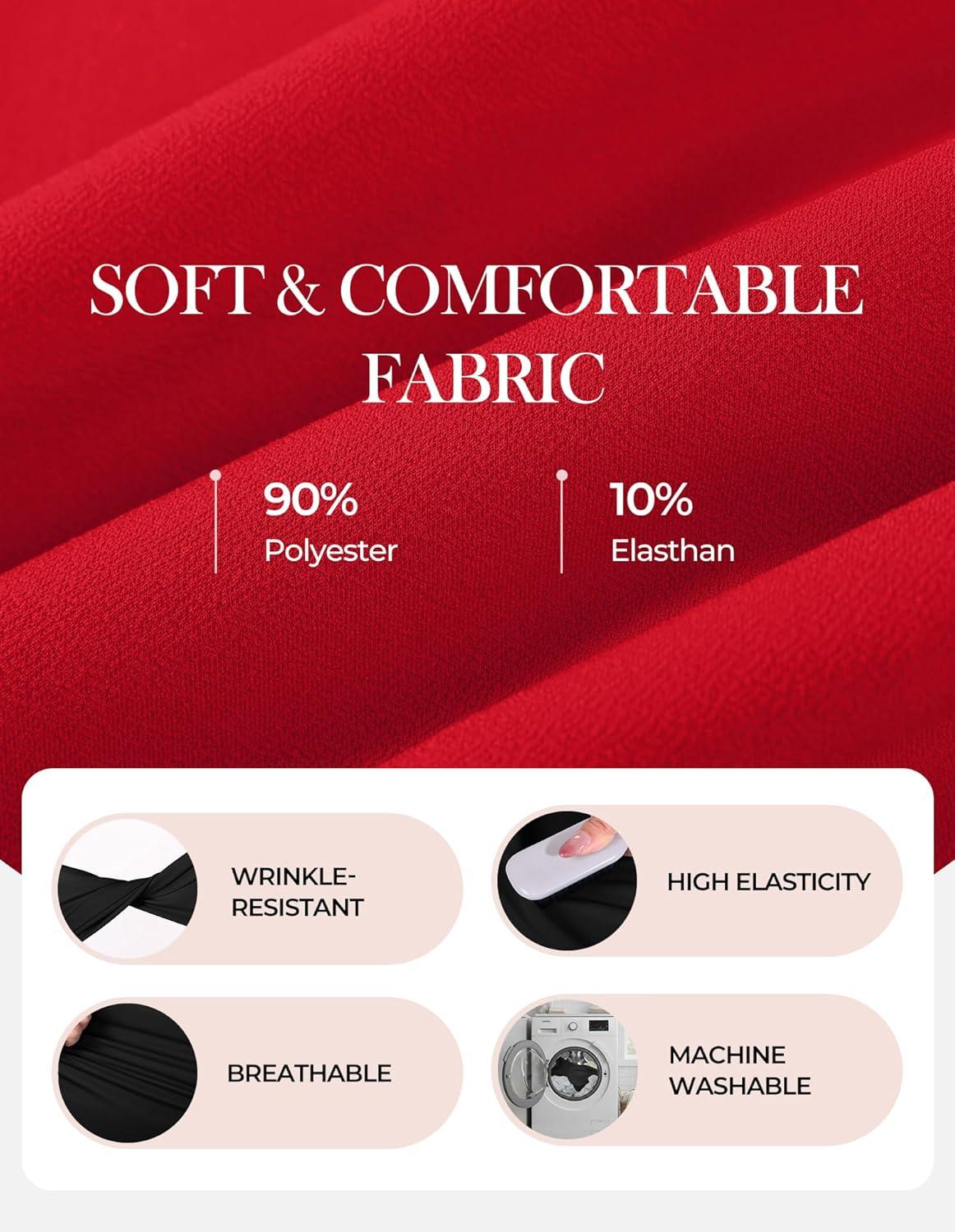 imageGRACE KARIN Work DressBodycon Cocktail Dress for WomenSleeveless Office Business Dresses Knee LengthBright Red