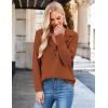 imageGRACE KARIN Fall Sweaters for Women 2024 Knitted V Neck Collared Sweaters Long Sleeve Winter Dressy Casual Sweaters