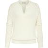 imageGRACE KARIN V Neck Sweater for Women Crochet Pullover Sweater Tops Cable Knit Sleeve Sweaters Spring Summer Fashion 2025