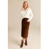 imageGRACE KARIN Womens Sweater 2024 Fall Winter Sweaters Casual Trendy V Neck Lightweight Crochet Pullover Top Ivory XL