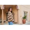 imageWinter Chunky Long Sleeve Pullover Sweaters for Women Slouchy Knit Tops Loose Maternity Sweaters Khaki XL