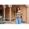 imageWinter Chunky Long Sleeve Pullover Sweaters for Women Slouchy Knit Tops Loose Maternity Sweaters Khaki XL
