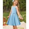 image:imageGRACE KARIN Black Girls Summer Dress Kids Formal Party Dresses Sleeveless Midi Wedding Guest Dress Size 714 YearsBlue