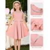 image:imageGRACE KARIN Black Girls Summer Dress Kids Formal Party Dresses Sleeveless Midi Wedding Guest Dress Size 714 YearsPink