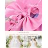 image:imageGRACE KARIN Flower Girl Dress with Big BowKids Lace Tulle Princess GownWedding Formal Birthday Party Pageant 510YRainbow Pink