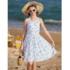 image:imageGRACE KARIN Girls Floral Summer Dress Spring Holiday Beach Party Sundress Halter Neck Tie Backless Dresses 716 YearsBlue
