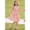 image:imageGRACE KARIN Girls Floral Summer Dress Spring Holiday Beach Party Sundress Halter Neck Tie Backless Dresses 716 YearsOrange Floral