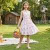 image:imageGRACE KARIN Girls Floral Summer Dress Spring Holiday Beach Party Sundress Halter Neck Tie Backless Dresses 716 YearsPink