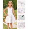 image:imageGRACE KARIN Girls Floral Summer Dress Spring Holiday Beach Party Sundress Halter Neck Tie Backless Dresses 716 YearsPurple