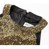 image:imageGRACE KARIN Girls Sequin Party Dress Kids Sparkly Formal Birthday Teen Special Occasion Fancy Pageant Dresses Size 614Gold Black