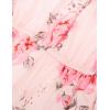 image:imageGRACE KARIN Girls Summer Dress Off Shoulder Ruffle Floral Spaghetti Strap Casual Sundress Tiered Midi DressFloral on Light Pink