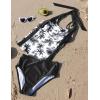 image:imageGRACE KARIN Girls Swimsuits for Teens 816 Two Piece Tankini Bathing Suit Teen Girl Swimming SuitsBlack