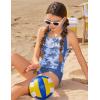 image:imageGRACE KARIN Girls Swimsuits for Teens 816 Two Piece Tankini Bathing Suit Teen Girl Swimming SuitsBlue