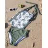 image:imageGRACE KARIN Girls Swimsuits for Teens 816 Two Piece Tankini Bathing Suit Teen Girl Swimming SuitsGreen