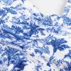 image:imageGRACE KARIN Girls Tankini Swimsuit Swimwear Teen Cute Ruffle Bathing Suit Kids 2 Piece Shirred Bikini Set with Padded 816Unique Blue