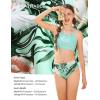 image:imageGRACE KARIN Teen Girls Swimsuits Two Piece Bikini Sets Bathing Suit Girl Swimwear Size 614Light Green