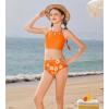 image:imageGRACE KARIN Teen Girls Swimsuits Two Piece Bikini Sets Bathing Suit Girl Swimwear Size 614Orange