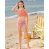 image:imageGRACE KARIN Teen Girls Swimsuits Two Piece Bikini Sets Bathing Suit Girl Swimwear Size 614Orange Pink