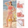 image:imageGRACE KARIN Teen Girls Swimsuits Two Piece Bikini Sets Bathing Suit Girl Swimwear Size 614Orange Pink