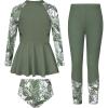 Green Floral