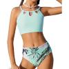 image:imageGRACE KARIN Teen Girls Swimsuits Two Piece Bikini Sets Bathing Suit Girl Swimwear Size 614Light Green