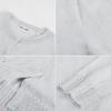 image:imageGRACE KARIN Womens Cropped Cardigan Sweaters Trendy Lightweight Shrugs Button Up Long Sleeve Knit TopsLight Grey