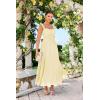 image:imageGRACE KARIN 2026 Womens Summer Floral Wedding Guest DressBeach Flowy A Line Maxi Off Shoulder Bridesmaid DressesApricot