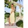 image:imageGRACE KARIN 2026 Womens Summer Floral Wedding Guest DressBeach Flowy A Line Maxi Off Shoulder Bridesmaid DressesApricot