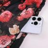 image:imageGRACE KARIN 2026 Womens Summer Floral Wedding Guest DressBeach Flowy A Line Maxi Off Shoulder Bridesmaid DressesBlack Red Rose