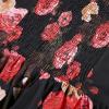 image:imageGRACE KARIN 2026 Womens Summer Floral Wedding Guest DressBeach Flowy A Line Maxi Off Shoulder Bridesmaid DressesBlack Red Rose