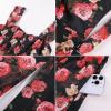 image:imageGRACE KARIN 2026 Womens Summer Floral Wedding Guest DressBeach Flowy A Line Maxi Off Shoulder Bridesmaid DressesBlack Red Rose
