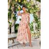 image:imageGRACE KARIN 2026 Womens Summer Floral Wedding Guest DressBeach Flowy A Line Maxi Off Shoulder Bridesmaid DressesFloral Pink