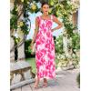 image:imageGRACE KARIN 2026 Womens Summer Floral Wedding Guest DressBeach Flowy A Line Maxi Off Shoulder Bridesmaid DressesPink Watercolour