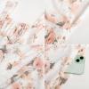 image:imageGRACE KARIN 2026 Womens Summer Floral Wedding Guest DressBeach Flowy A Line Maxi Off Shoulder Bridesmaid DressesWhitepink