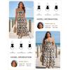 image:imageGRACE KARIN Summer Dresses for Women 2026 VacationSmocked Floral Maxi DressBoho Beach Sundress with Pocket Fashion ClothingNavy Flower