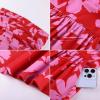 image:imageGRACE KARIN Women Strapless Dress Casual Loose Ruched Long Maxi Dress with PocketsRose Red