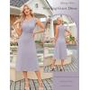 image:imageGRACE KARIN Womens Formal Wedding Guest Dress2 Piece Mother of The Bride DressesTea Party Sequin Dress with JacketPurple Gray