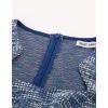 image:imageGRACE KARIN Womens Gorgeous Pencil Dress Cap Sleeve Tweed Pencil Dress for WorkBlue Textured