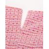 image:imageGRACE KARIN Womens Gorgeous Pencil Dress Cap Sleeve Tweed Pencil Dress for WorkPink Plaid