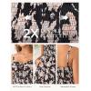 image:imageGRACE KARIN Womens Maxi Floral Sundresses Summer Beach Boho Dress Spaghetti Strap Dresses Casual Fashion Clothes with PocketsBlack and Beige Floral