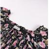 image:imageGRACE KARIN Womens Summer Floral Maxi Dress 2026 Flowy Wedding Guest Dress A Line Boho Dresses Fashion Clothing with PocketsBlack Pink Floral
