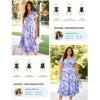 image:imageGRACE KARIN Womens Summer Floral Maxi Dress 2026 Flowy Wedding Guest Dress A Line Boho Dresses Fashion Clothing with PocketsBlue Purple Floral