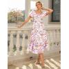 image:imageGRACE KARIN Womens Summer Floral Maxi Dress 2026 Flowy Wedding Guest Dress A Line Boho Dresses Fashion Clothing with PocketsMulticolor Floral