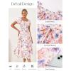 image:imageGRACE KARIN Womens Summer Floral Maxi Dress 2026 Flowy Wedding Guest Dress A Line Boho Dresses Fashion Clothing with PocketsMulticolor Floral