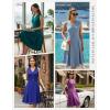 image:imageGRACE KARIN Womens Wear to Work Dresses 2026 Business Office Fit and Flare Midi Dress Church Outfits with PocketsBlue Green