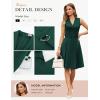 image:imageGRACE KARIN Womens Wear to Work Dresses 2026 Business Office Fit and Flare Midi Dress Church Outfits with PocketsDark Green