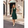 image:imageGRACE KARIN Womens Wear to Work Dresses 2026 Business Office Fit and Flare Midi Dress Church Outfits with PocketsDark Green