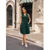 image:imageGRACE KARIN Womens Wear to Work Dresses 2026 Business Office Fit and Flare Midi Dress Church Outfits with PocketsDark Green